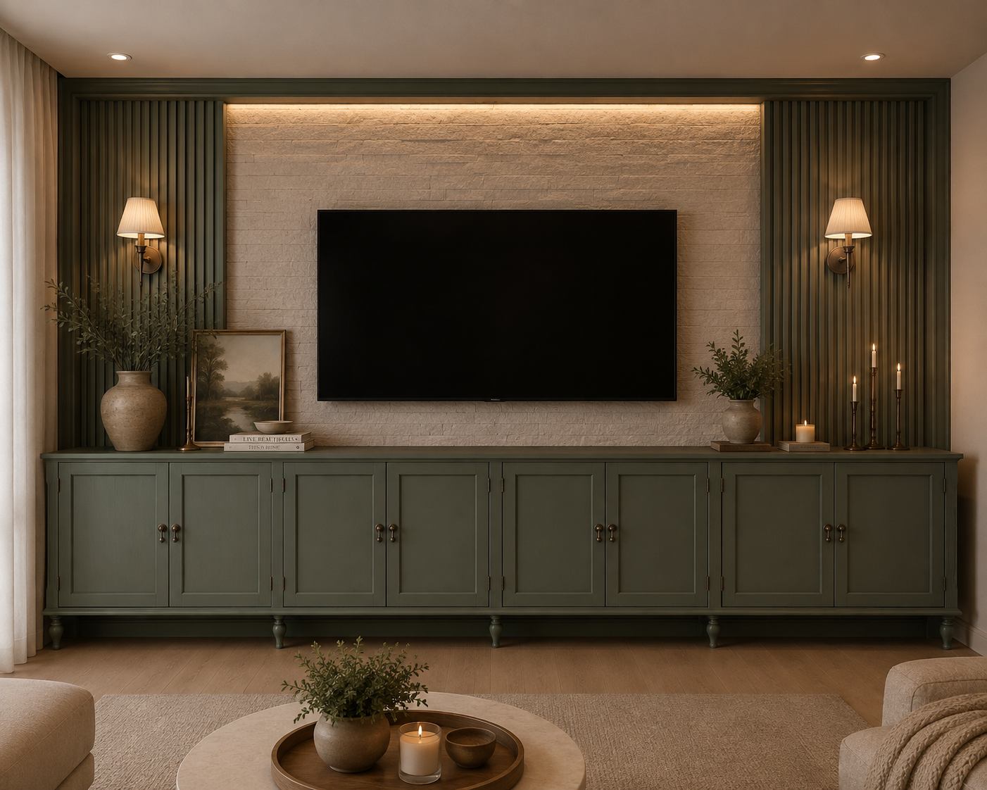 Classic Green custom interior concept